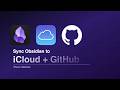 Obsidian Sync Setup: iCloud + GitHub