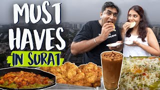 Finding the Best Street Food In Surat | Cold Coco| Spicy Dabeli | Bhai Bhai Omelette