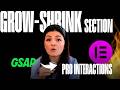 GSAP GROW-SHRINK Scroll Animation Rebuilt in Elementor V4 w/ PRO Interactions