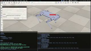 Quadruped Robot Simulation