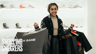 Jasmine Jobson Goes Shopping for Sneakers at Kick Game