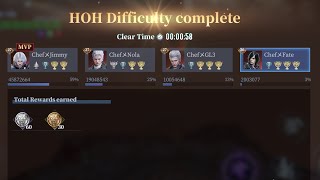 ChefメFate, ChefメGL3, ChefメNola, ChefメJimmy Destroy Nightmare Raid in Under 1 min. World Record!