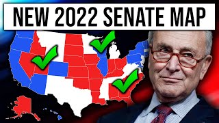 Updated 2022 Senate Map Based On The Latest Polls (October 2022)