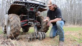 Groundhog MAX ATV/UTV Disc Plow in Action