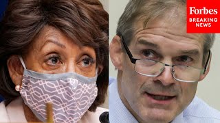 Jim Jordan Slams Maxine Waters, Rashida Tlaib, Democrats' Agenda In Fiery House Floor Remarks