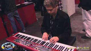 Nova @ NAMM! - Nord Stage 2