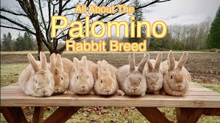 Learning about Rabbit Breeds : The Palomino