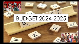 BUDGET 2024-2025 #budget #financialeducation #tax