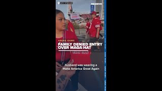 Central California family says security wouldn't let them in 49ers game over MAGA hat