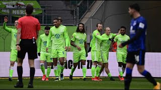 Wolfsburg 2:0 Hertha Berlin| All goals and highlights 27.02.2021 | GERMANY Bundesliga | PES