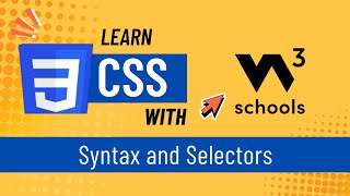 W3Schools CSS Tutorial 2 | CSS Syntax & Selectors Explained for Beginners | Learn CSS Step-by-Step