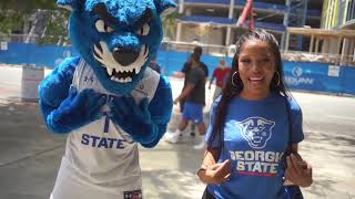 Pounce Does the Keke Challenge - Georgia State University