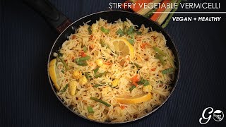 15-Minute Rice Noodle Recipe Stir Fry Vermicelli Recipe (Rice Noodles)