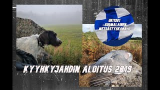 Kyyhkyjahdin aloitus 2019