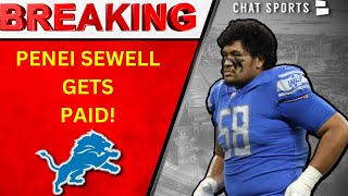 BREAKING: Lions Sign Penei Sewell to a four-year, $112 million, MEGA Deal
