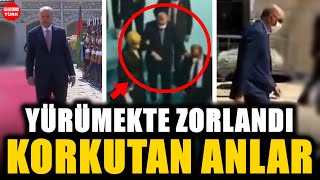Şok! Erdoğan'ın Korkutan Görüntüleri! Yürümekte Zorlanıyor! #shorts