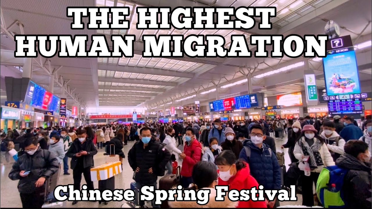 2023 Chinese Spring Festival Migration Youtube
