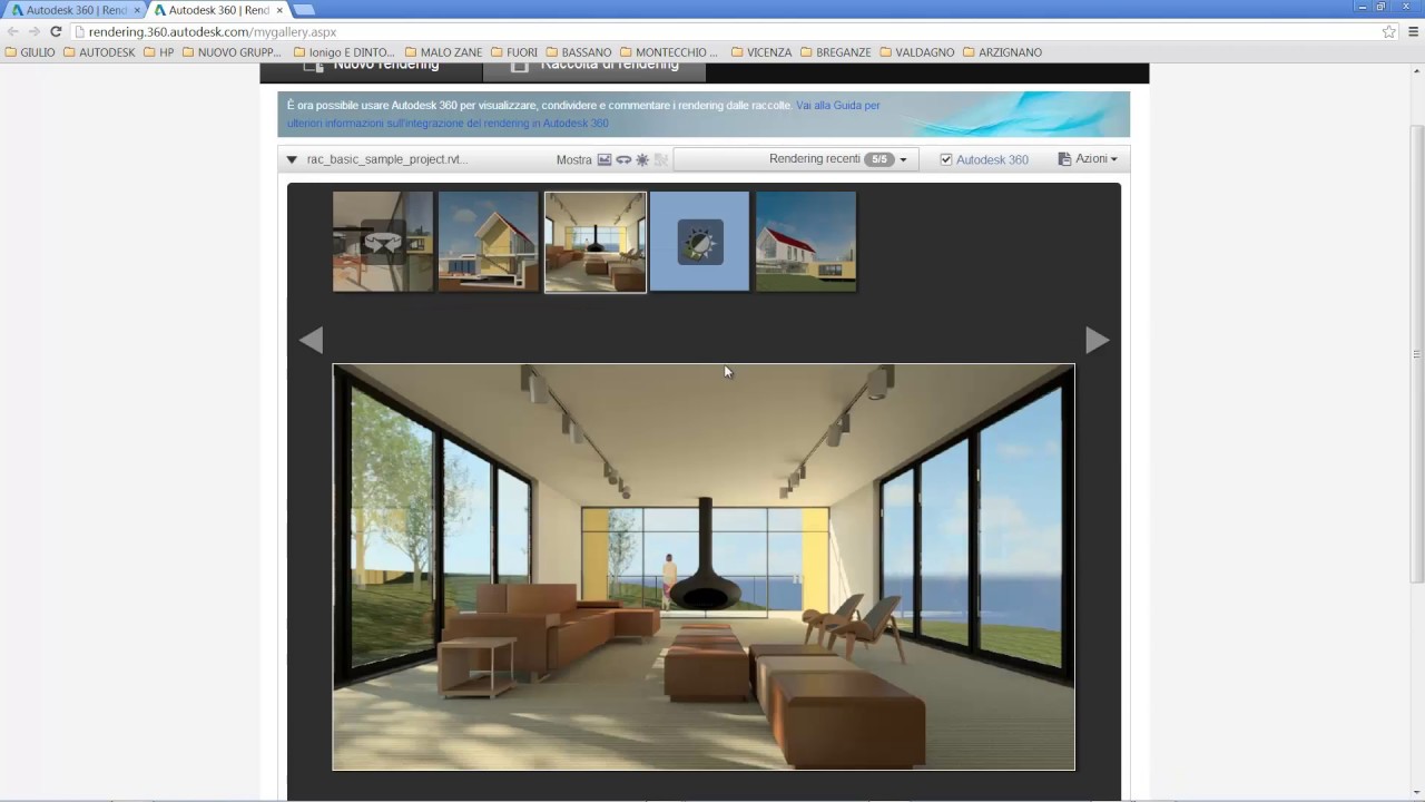 Revit Rendering In Cloud Youtube