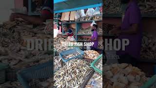 Dried #fish shop run by a lovely locals in #negombo #srilanka #foodtravel #fishshop
