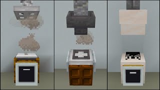 Minecraft: 3 Stove Designs [Tutorial]