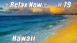 OAHU - MOKULEIA Army Beach LOST TV Show #79 HD HAWAII Beaches Relaxing Ocean Wave sounds sunset