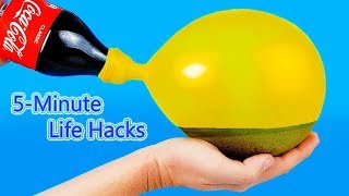 7 AMAZING LIFE HACKS WITH BALLOONS | 5-Minute Life Hacks