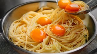 Do you have pasta and 2 eggs?! My village grandmother taught me this recipe!