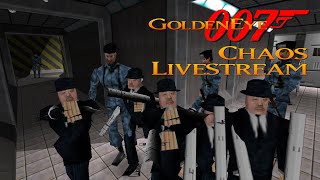 GoldenEye 007 N64 - Chaos Edition - Livestream