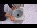 CHH Portable Camping Toilet- Double flush model