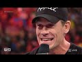 John Cena agrees to fight Austin Theory at WrestleMania!  WWE Raw Highlights 3623  WWE on USA