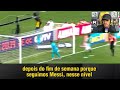 tv argentina ficou chocada com a volta do neymar no santos