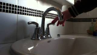 The LED 3 Colour Changing Smart sink water faucet from The Smart Hoser