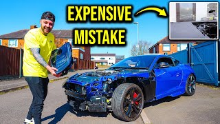 RESTORING MY CRASHED JAGUAR F TYPE SVR SEEMS IMPOSSIBLE