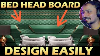 Bed Head Board #4  modeling| kaboomtechx