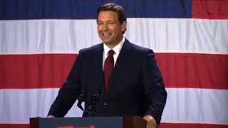 Ron DeSantis, gran vencedor de las midterms, apunta a la Casa Blanca con este discurso \