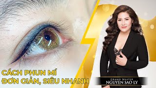 Cách phun mí ĐƠN GIẢN, SIÊU NHANH