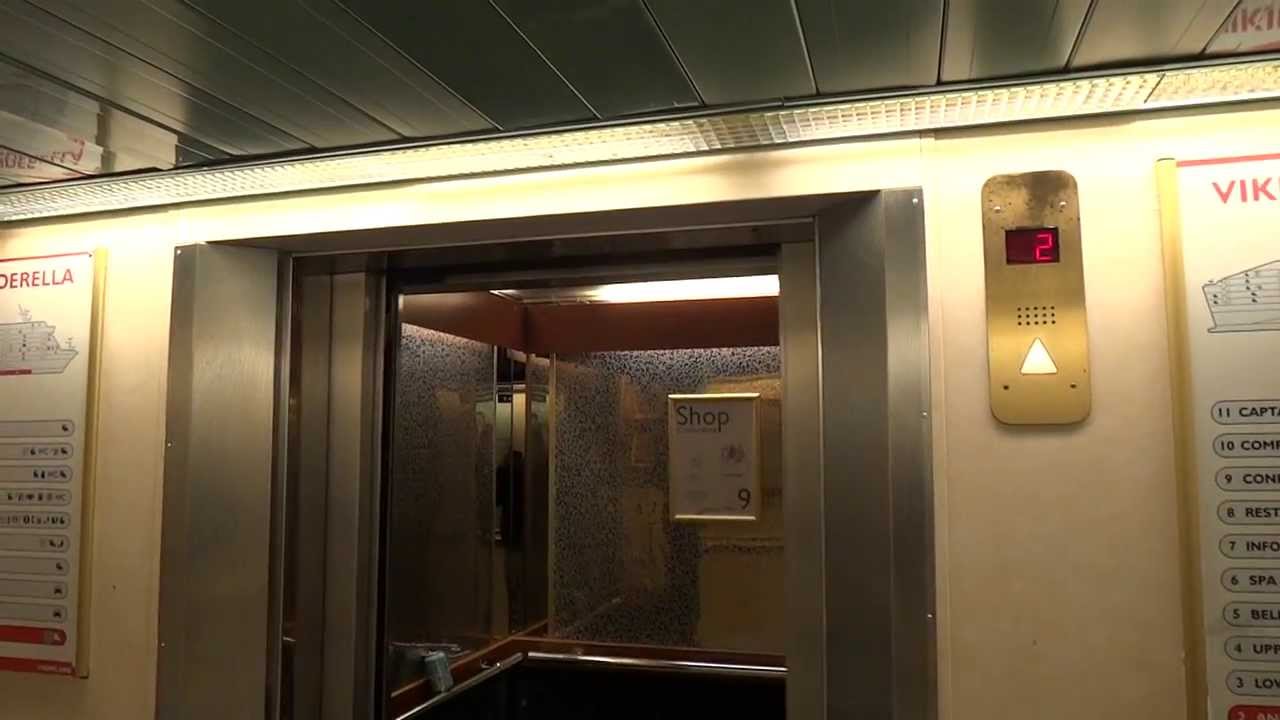 Dan Elevator Traction Elevator Cruiseferry M S Viking Cinderella