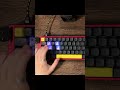 custom wooting 60he+ ceramic keycaps soundtest lubed switches lakker vs gateron  #gamingkeyboard