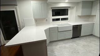 Silestone Ethereal Glow Kitchen Countertop #silestoneetherealglow #countertop #kitchen #interiors