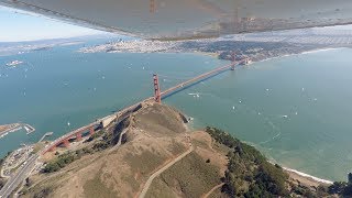 Flying Home from Half Moon Bay - AWESOME San Francisco Bay Area Tour
