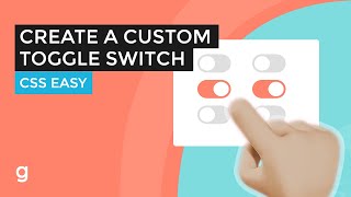 How To Create a Custom Toggle Switch | EASY