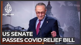 US Senate narrowly passes $1.9 trillion COVID relief legislation