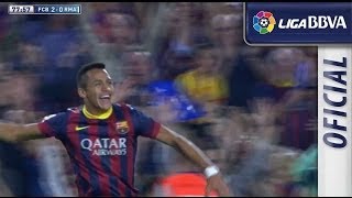 Golazo de Alexis (2-0) en el FC Barcelona - Real Madrid