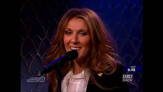 Céline Dion - Because You Loved Me (The Early Show, 2007)