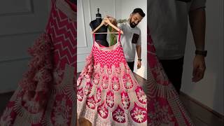 Shadding Pink color Sequence Embroidery work Designer Lehenga choli for Wedding Function #lehengas