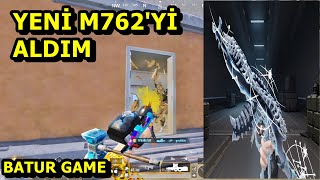 YENİ BUZ M762'Yİ ÇIKARDIM BATUR GAME SOLO SQUAD PUBG MOBİLE