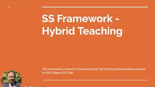 Planning a Hybrid Teaching Model