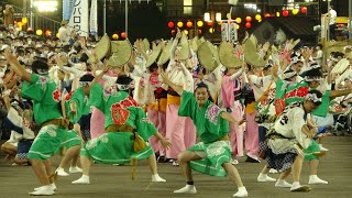 令和4年 藍場浜演舞場 2部 阿波踊り 総踊り さゝ連/四国大学連/奴連/のんき連/若獅子連/新ばし連/天保連/近畿大学連/阿波写楽連/無双連/関西阿波踊り協会連/阿波扇/平和連/れれれの連