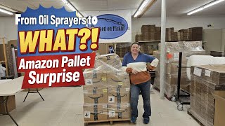 From Oil Sprayers to WHAT?! Amazon Pallet Surprise