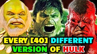 40 (Every) Terrifying &  Monstrous Hulk Variants Who Could Destroy Entire Planets In Rage - Explored